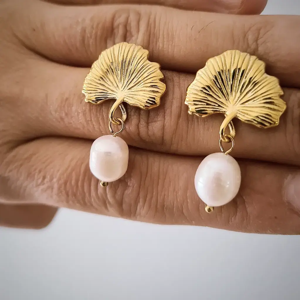 Gingko Earrings