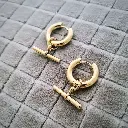 Chunky T-style Versatile Hoops