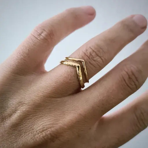 Double Wishbone Ring