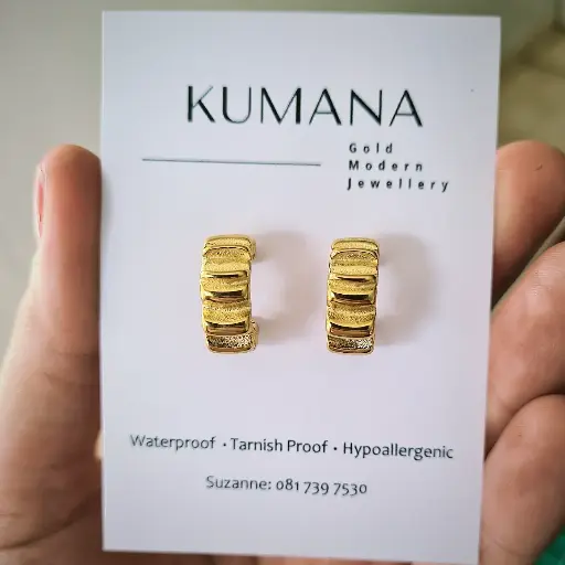 Wrinkled Earrings